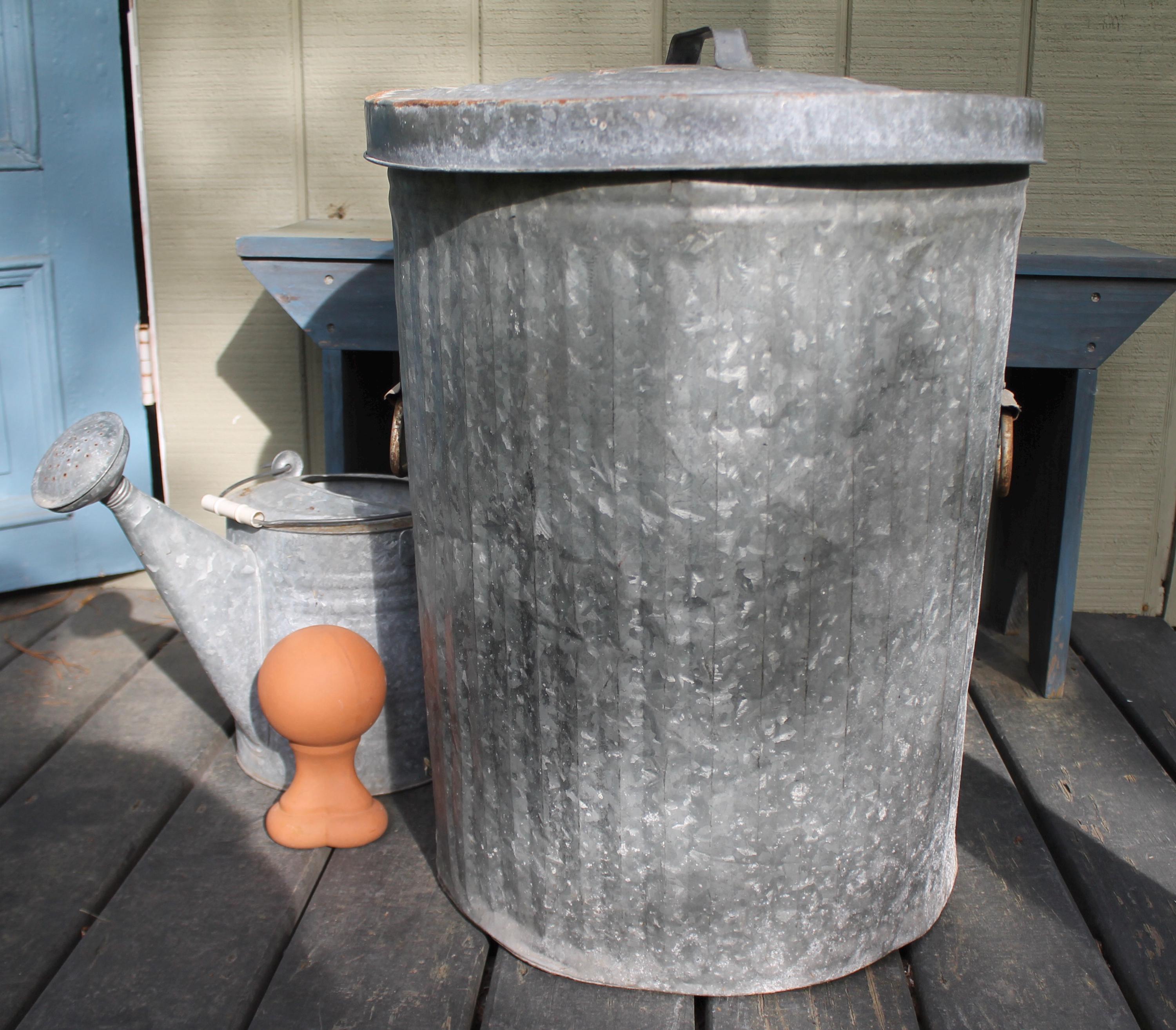HUMAN MADE Steel Trash Can Customized Outdoor Trash Can
