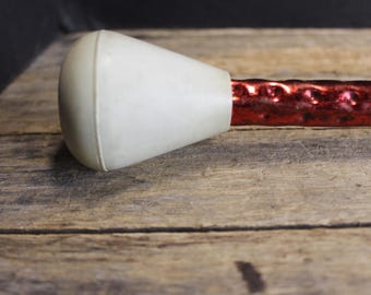 Vintage Red 1950's Twirling Baton Metal 23 1/2"