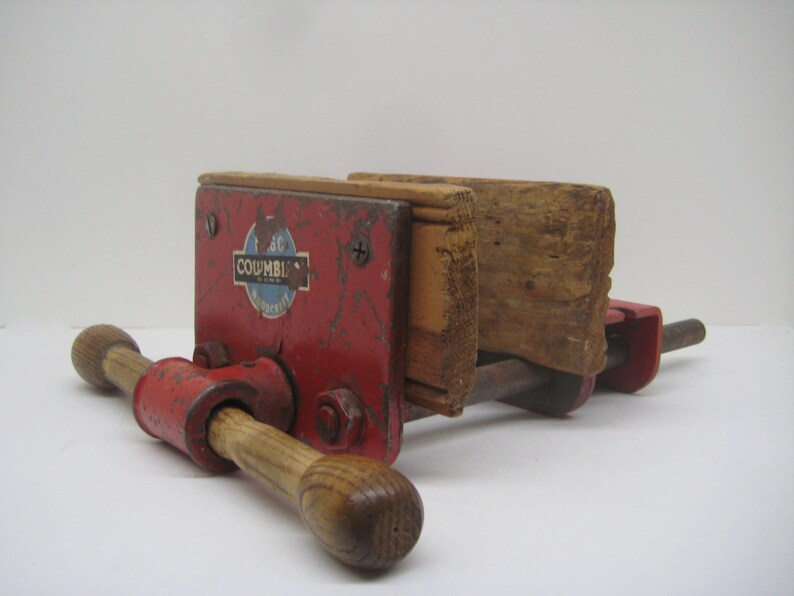 Vintage Woodworking Bench Vises // No 6C Columbian Woodcraft Etsy