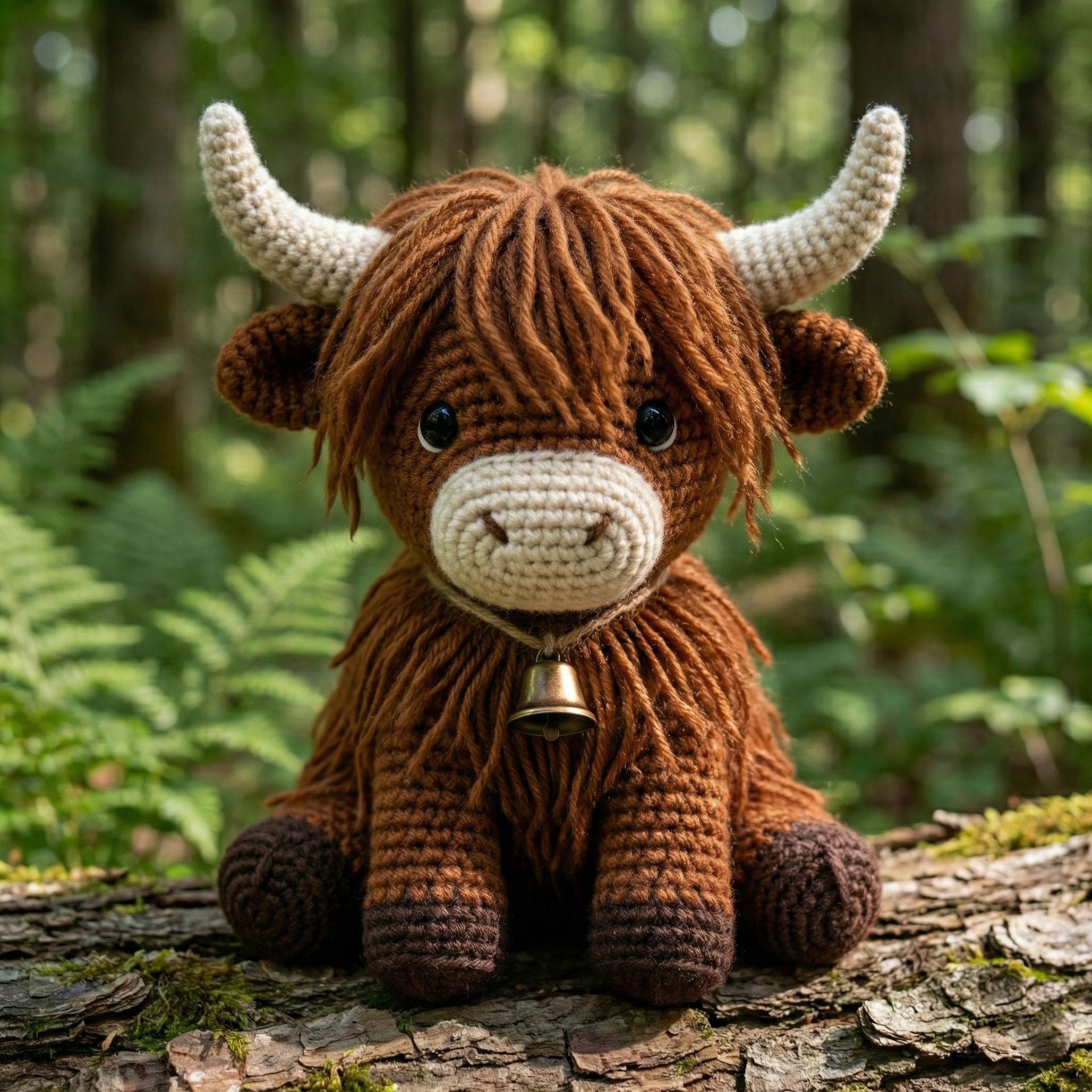 30 Adorable Cow Plush Crochet Patterns for Farmhouse Decor, Gifts, and Cozy Displays 24 Highland Cow Crochet Amigurumi Pattern