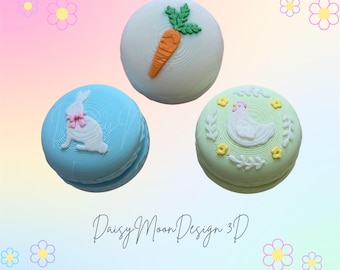 Macaron de Pâques Fidget Clicker | imprimé en 3D
