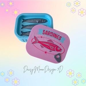 Sardine Tin Can Fidget Clicker | 3d Printed