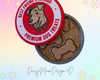 Dog Treat Fidget Clicker | 3d Printed