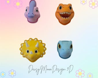 Dinosaure Fidget Clicker porte-clés | Imprimé en 3D