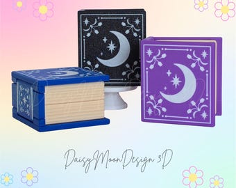 Mini boîte à livres universelle à bijoux | Imprimé en 3D