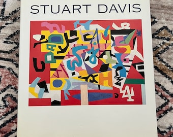 Vintage 1997 Stuart Davis by Philip Rylands Hardcover Book