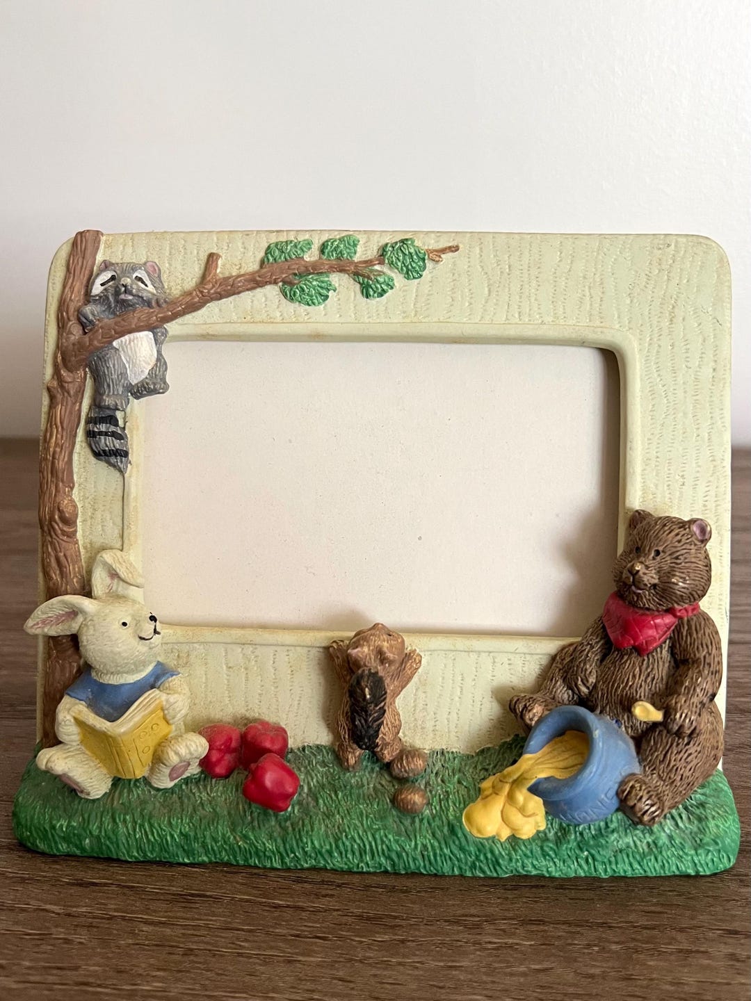 Vintage Burnes of Boston Forest Animal Photo Picture Frame - Etsy