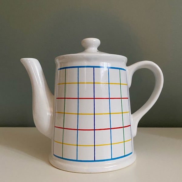 Rainbow Teapot Etsy