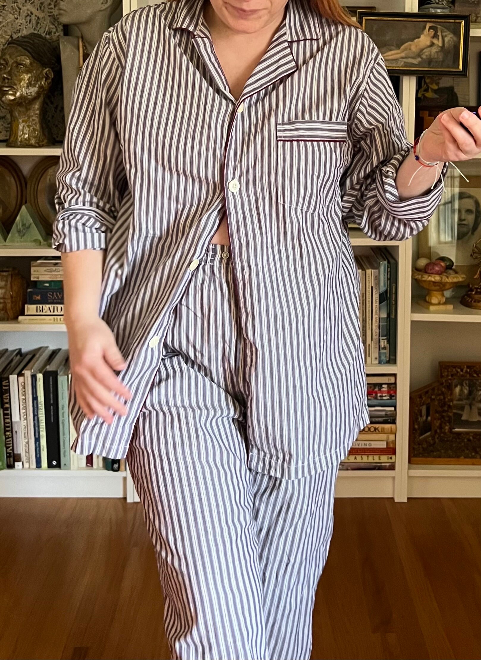 Mens Stripe Pajamas 