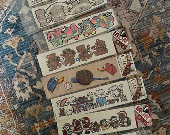 Vintage 1990s Iron-On Transfer Decal Designs / Sold Separately