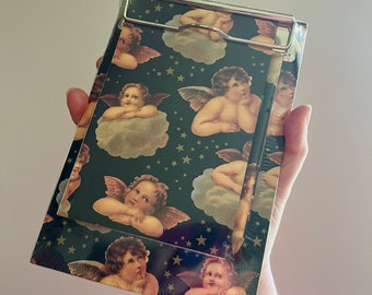 Vintage 1990s Unopened Angels Magnetic Notebook