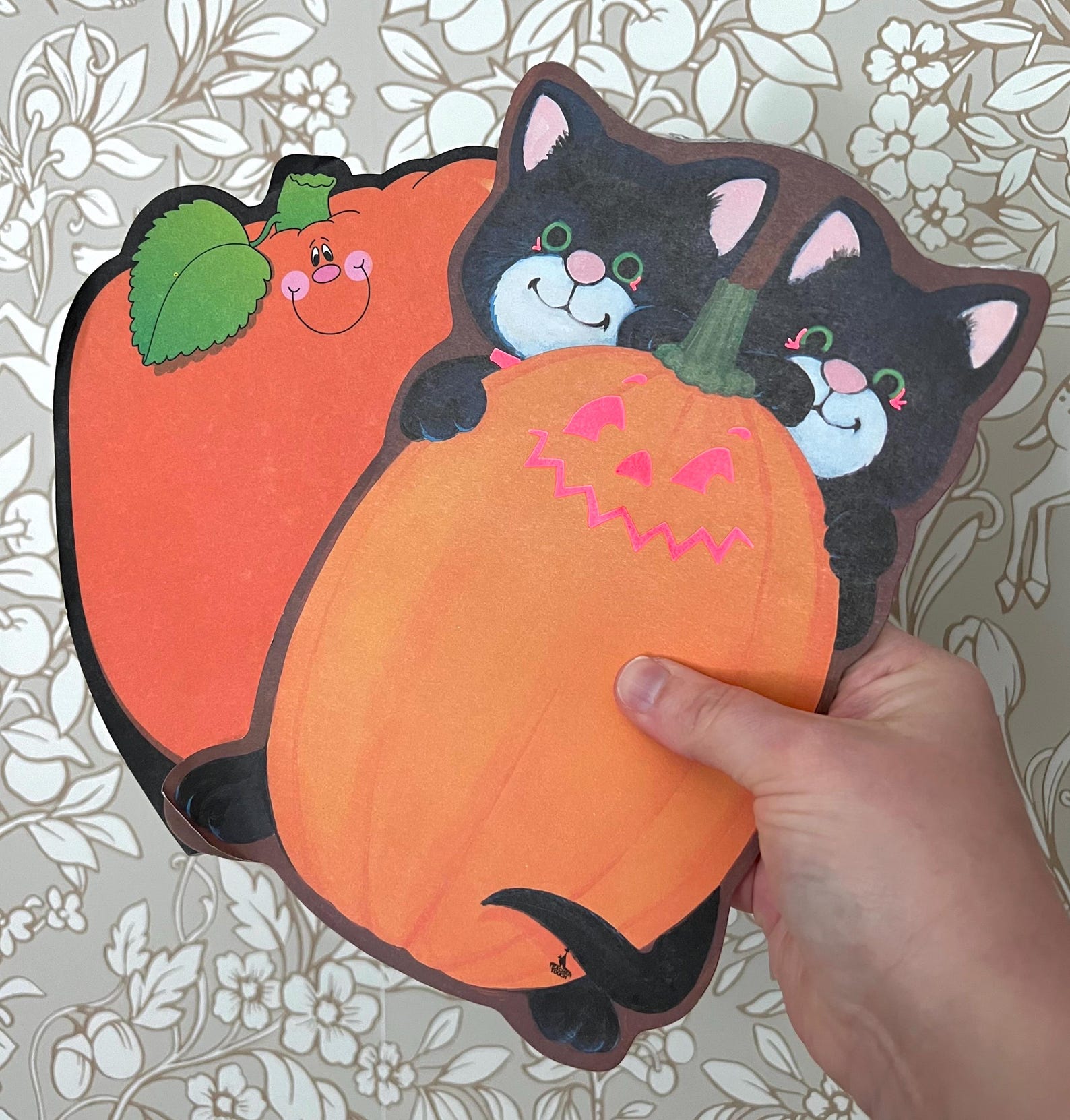 Vintage Carson Dellosa Halloween Fall Pumpkin Stationary Novel Notes ...