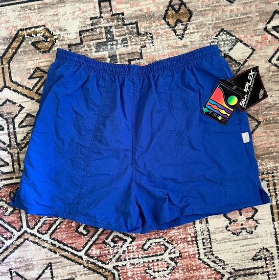 Vintage NWT 1990s Off Shore Blue Shorts Swim Trunk