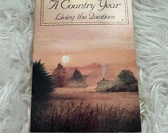 Vintage 1986 A Country Year by Sue Hubbell Paperback Book