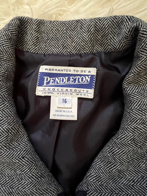 Vintage Pendleton Knockabouts Zipper Wool Jacket - image 9