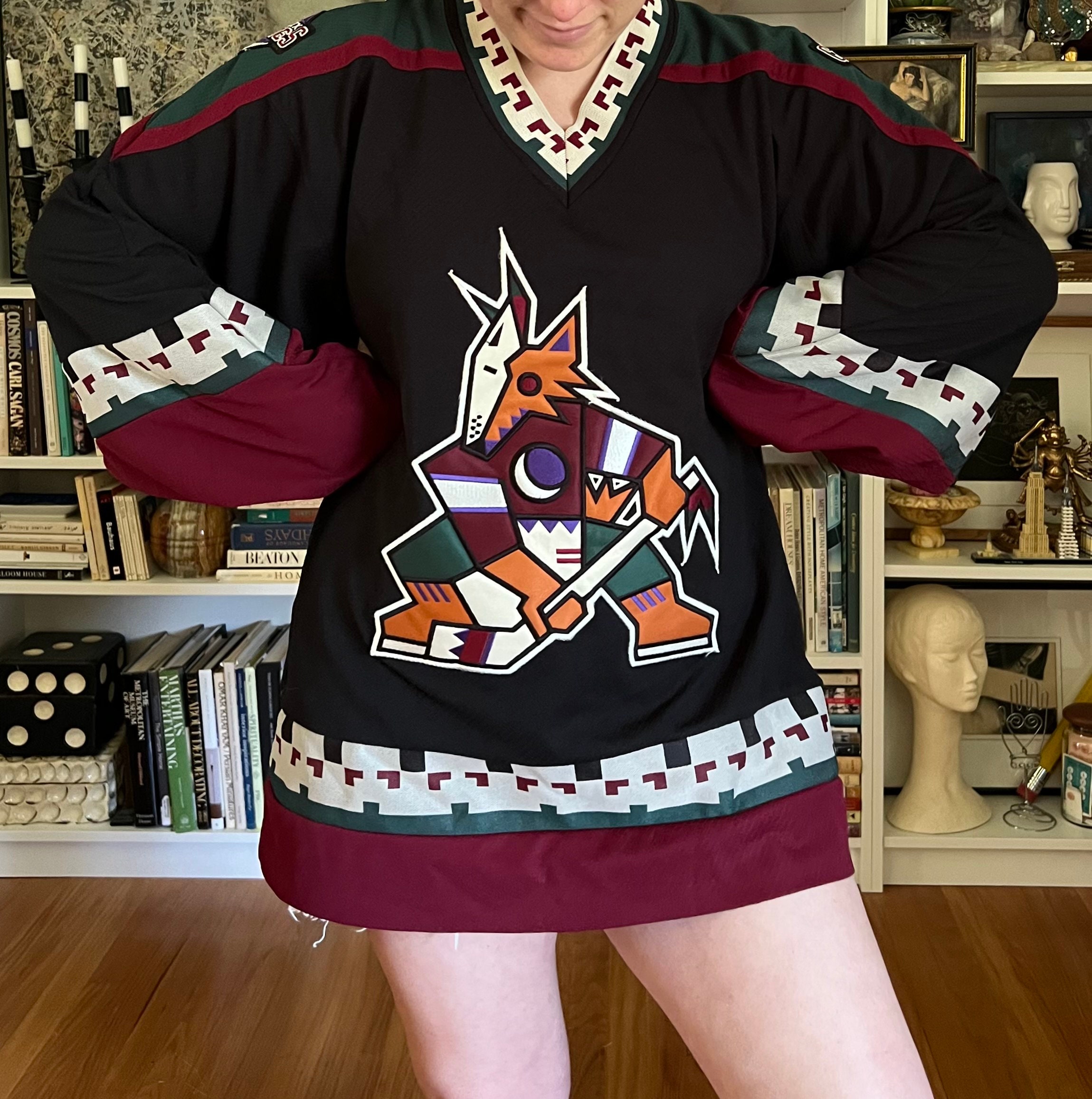 Vintage Phoenix Arizona Coyotes NHL Hockey Kachina Black -  Denmark
