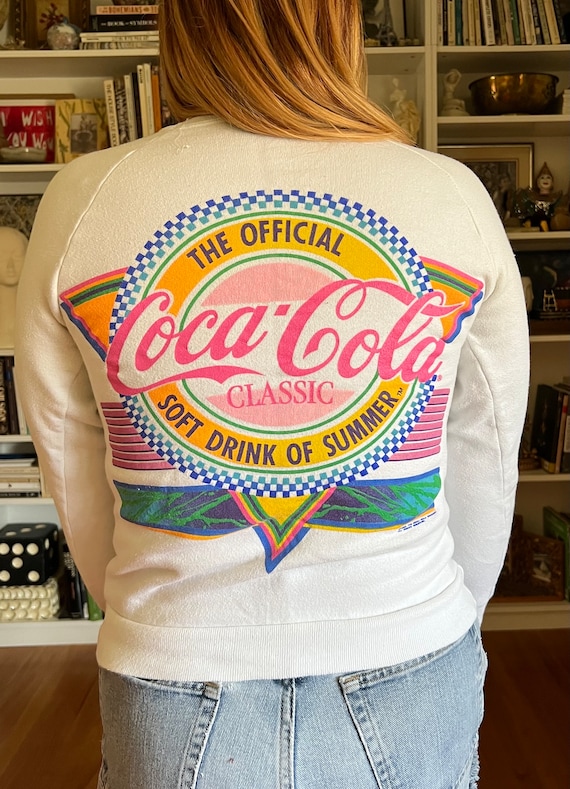Vintage 1990a Coca Cola Summer Sweatshirt