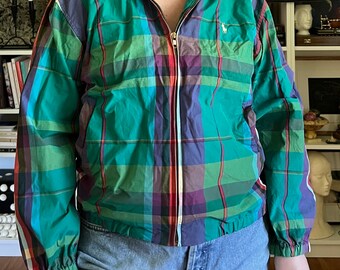 Vintage Ralph Lauren Plaid Harrington Jacket - Etsy