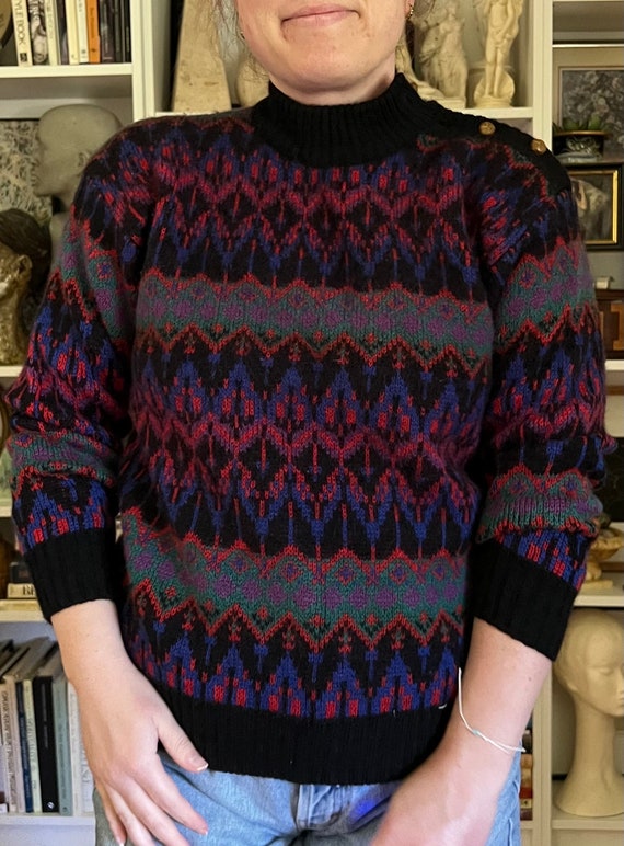 Vintage Tommy Hilfiger Wool Fair Isle Sweater