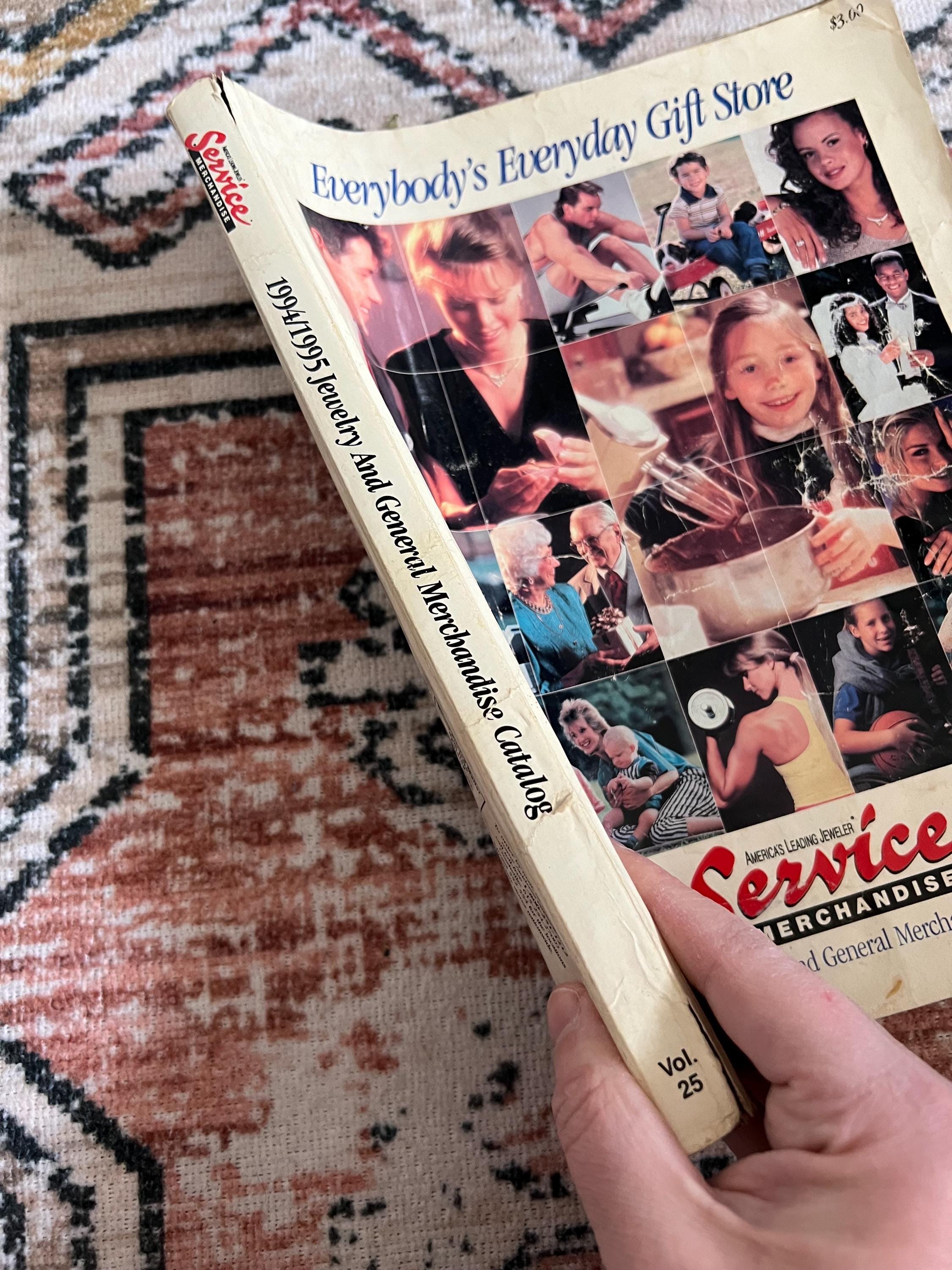 Vintage 1994-1995 Service Merchandise Catalog / Paperback