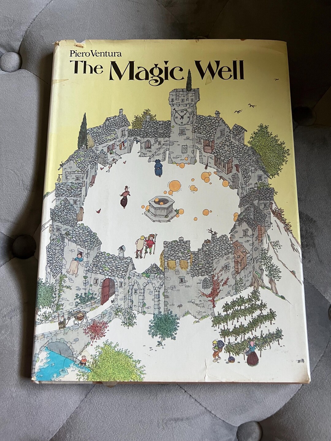 Magic Well Vintage 1976 the Magic Well by Piero Ventura / Hardcover Book - Etsy