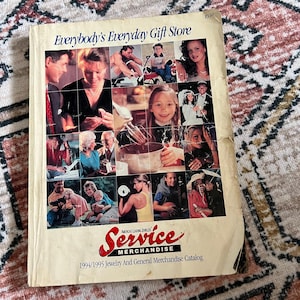 Vintage 1994-1995 Service Merchandise Catalog / Paperback Catalog