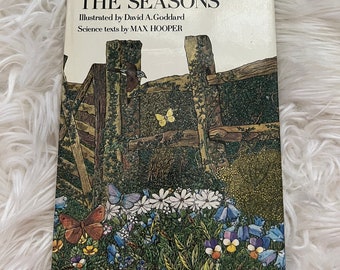 Vintage 1975 Nature Through the Seasons by Richard Adams Hardcover Book