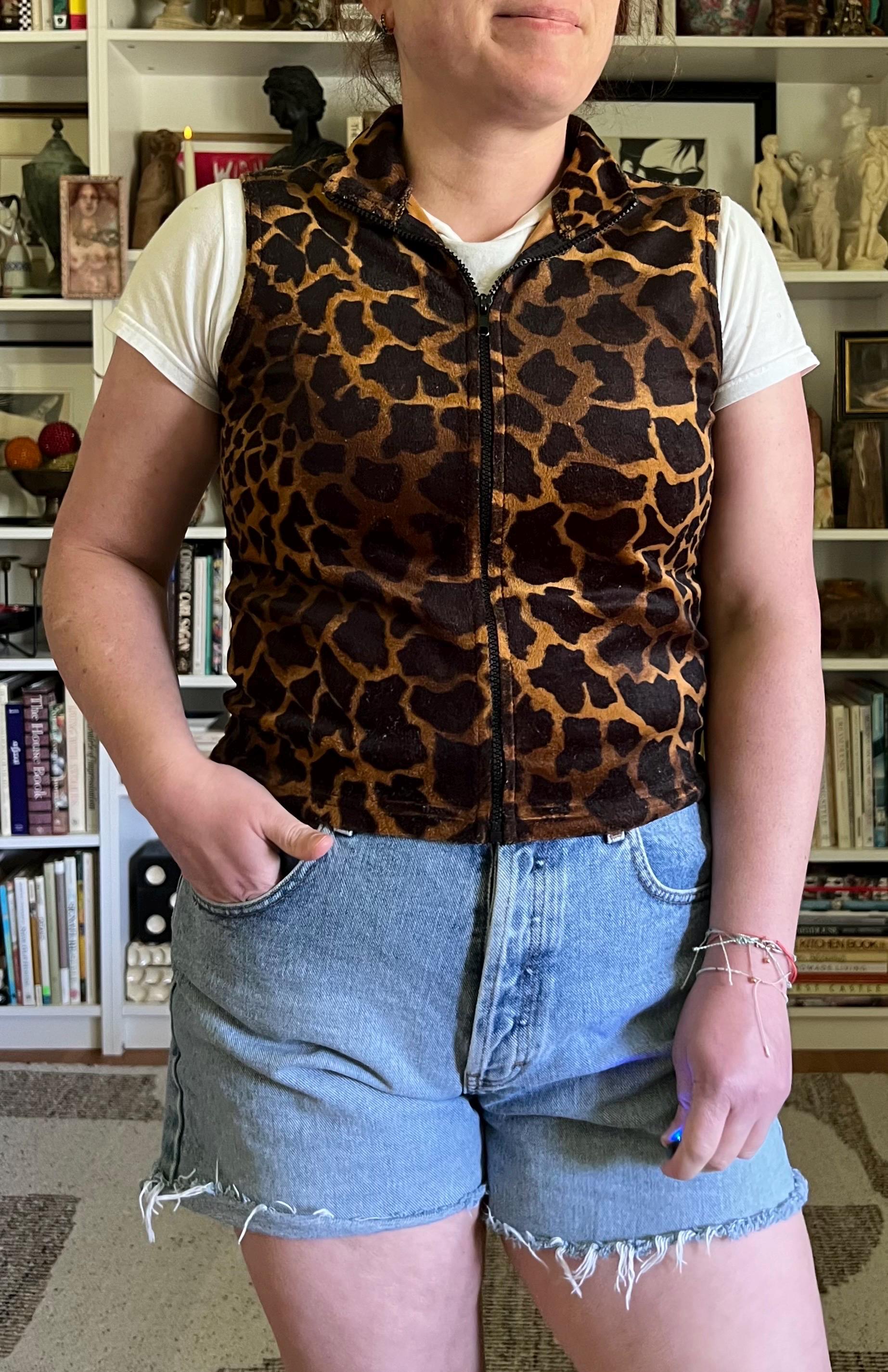 Y2k Faux Fur Vest - Etsy Y2k Faux Fur Vest - Etsy