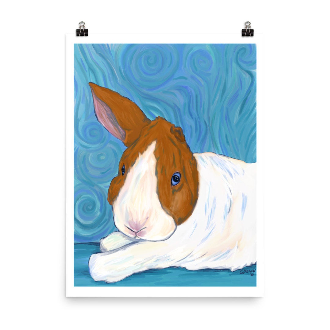 Vincent Van Rabbit - Etsy