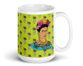 Fragile Like a Bomb | Frida Kahlo | Women’s Rights | Mug | Donation to Planned Parenthood