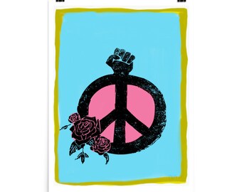 Peace Power Print