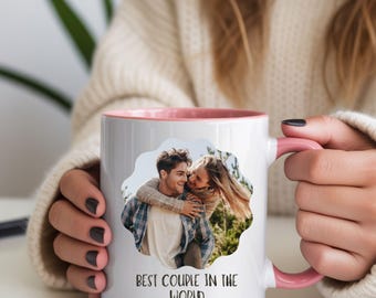 Personalized Photo Coffee Mug Birthday Gift, Custom Mug Gift for Mom, Anniversary Gift for Her/Him, Valentine's day gifts, Mug with Picture