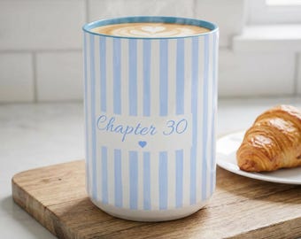 Personalized Chapter 30 Birthday Mug Custom 30th Birthday Gift For Her In My Thirties Era Coffee Mug Milestone Birthday Gift 40th Gift
