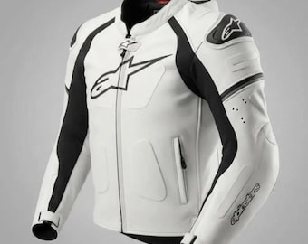 Kurtka motocyklowa Alpinestars Leather Racing | Opancerzona skóra bydlęca CE