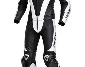 Niestandardowy kombinezon motocyklowy, dwuczęściowa skórzana kurtka motocyklowa, spodnie, sprzęt torowy