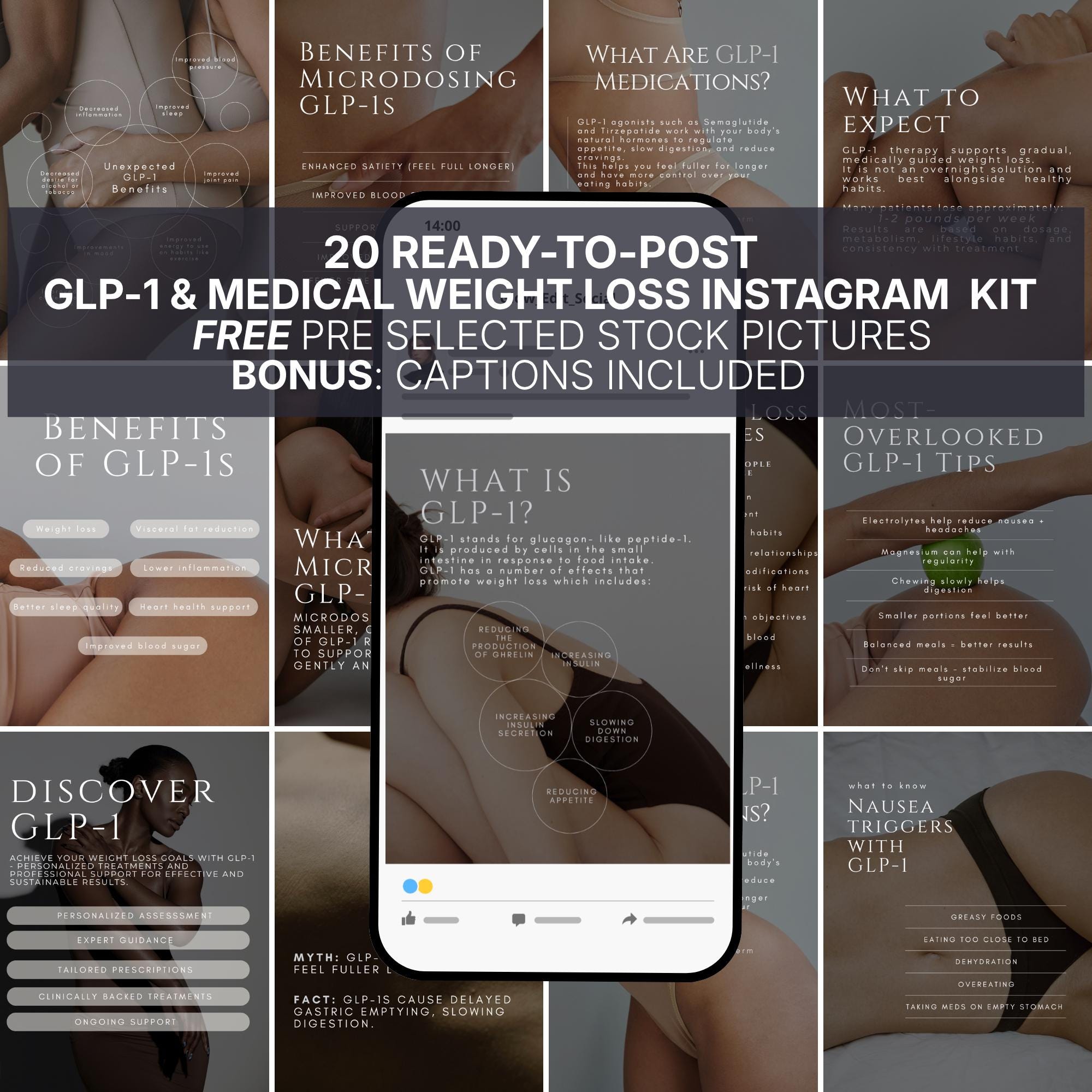 Medical Weight Loss Reel - Etsy Medical Weight Loss Reel - Etsy