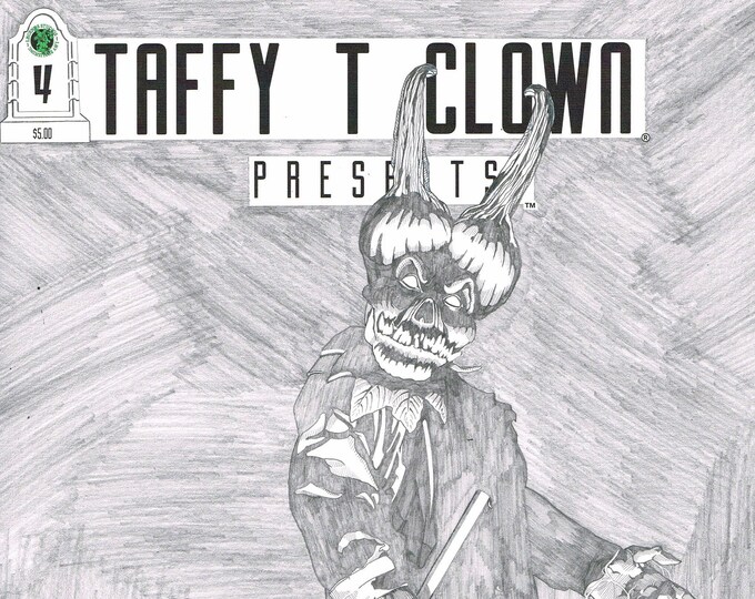 Taffy T. Clown Presents Issue 4 Original Cover Art