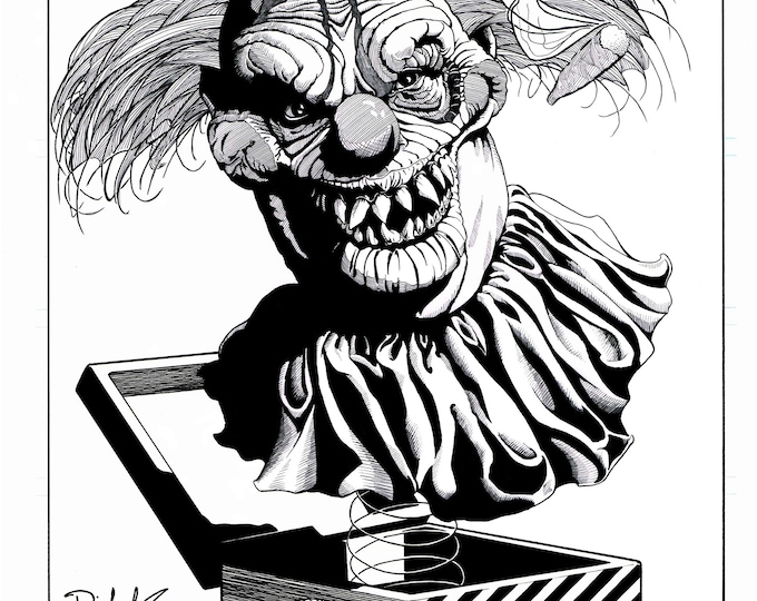 Taffy T. Clown Presents Issue 6 Original Art