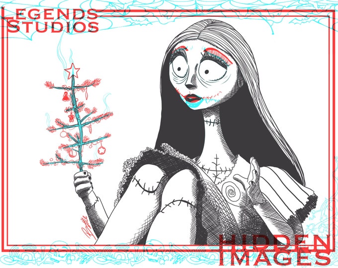 Legends Studios Hidden Images Series 1 The Nightmare Before Christmas Sally