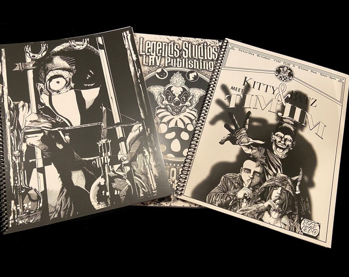 Legends Studios Coloring/Activity Book Set of 3