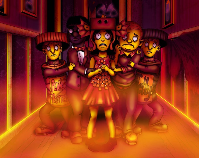 Bob’s Burgers Halloween Redraw Episode Poster
