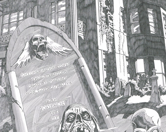 Taffy T. Clown Presents Issue 5 Original Cover Art