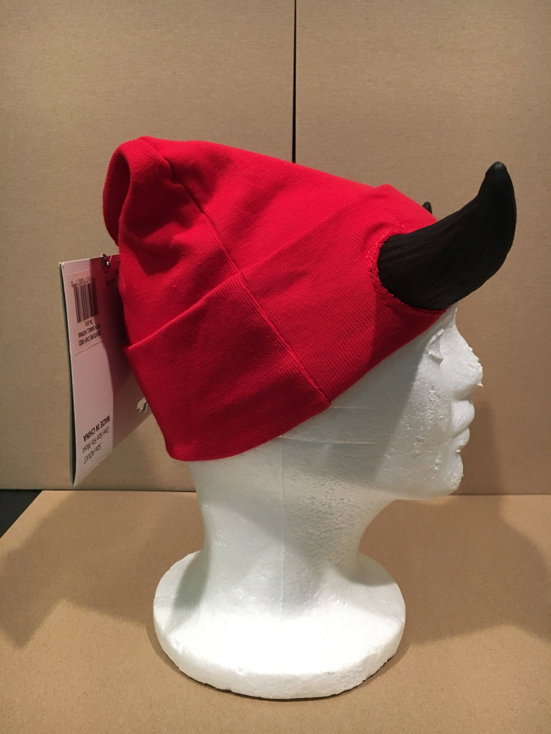 Creature Cap Red With Horns