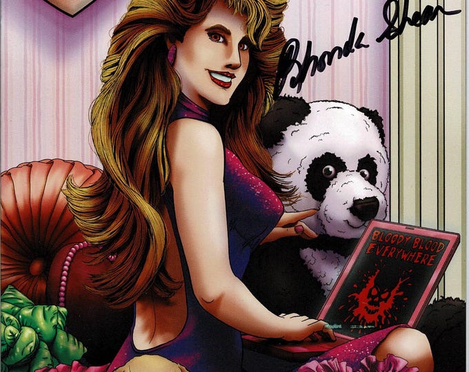 Rhonda Shear UP All Night! Issue 1 Reg Cvr Signed Plus 1! 1 Signed, 1 to Read