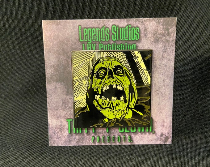 Taffy T. Clown Presents Issue 4 Enamel Pin Sir Ghastly Graves