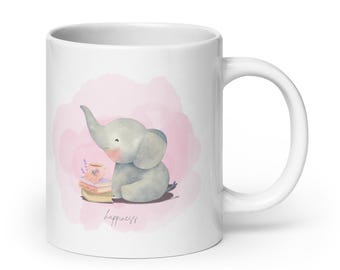 Felicidade é uma caneca de um bom livro