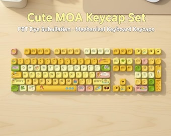 MOA Profile Keycap Set | PBT Dye Sublimation Mechanical Keyboard Keycaps