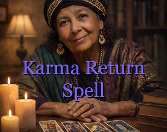 Karma Return Spell – Reveal Truth, Restore Justice, Return Negative Energy & Spiritual Protection Ritual