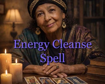 Energy Cleanse Spell – Powerful Negative Energy Removal & Aura Cleansing Ritual