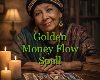 Golden Money Flow Spell – Powerful Wealth Attraction Ritual for Financial Abundance & Prosperity